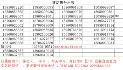 139号段|139（中国移动号段）